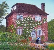 Minaiture View of Sissinghurst Gardens 2
