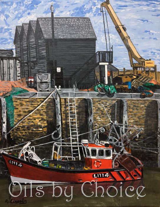 Whitstable a working harbour